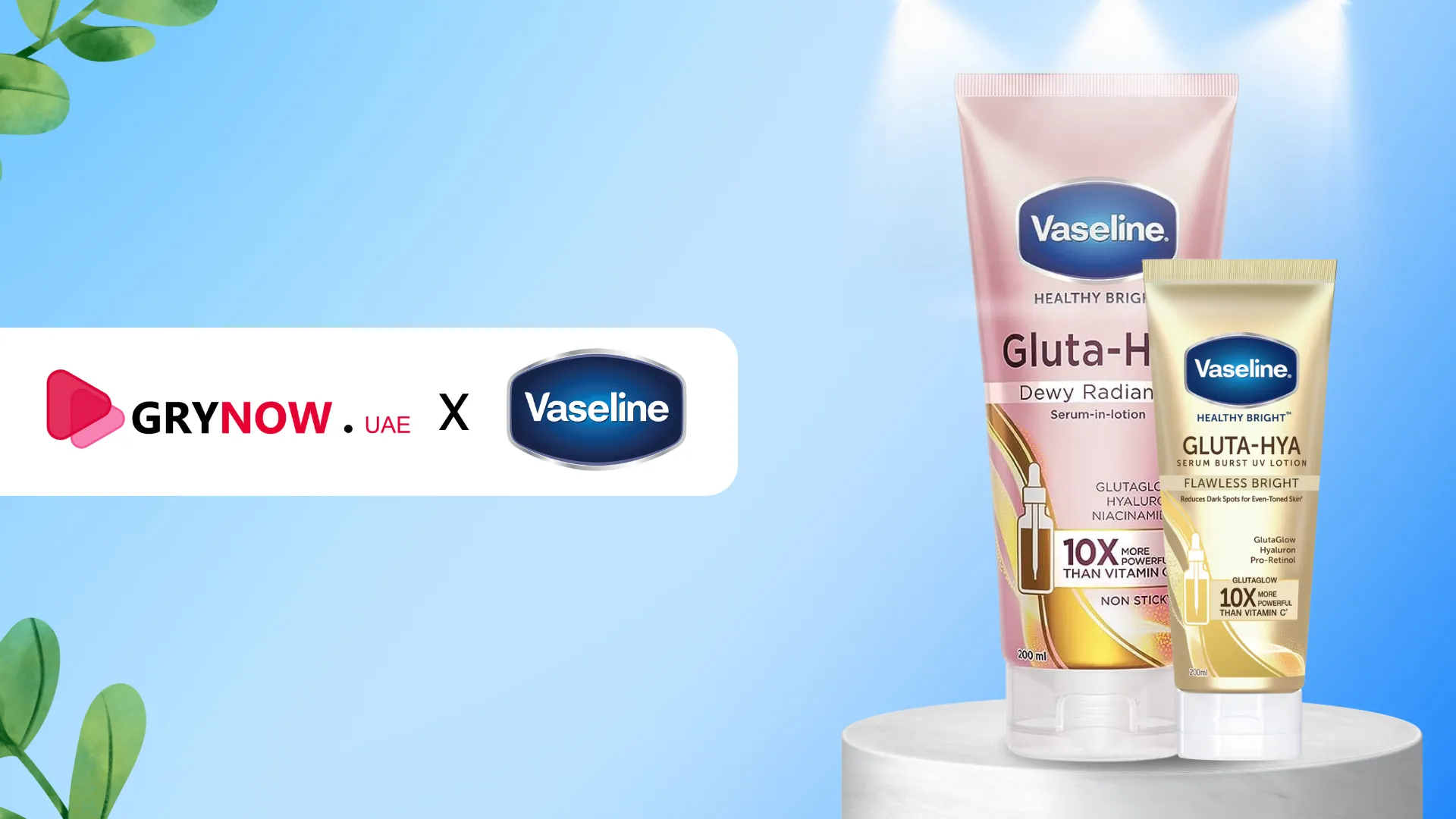 Vaseline GLUTA-HYA Instagram Influencer Marketing: 3M+ Views
